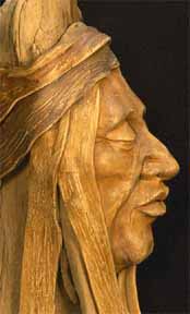 Driftwood Face Profile