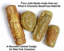 moldbs- 4 small faces mold